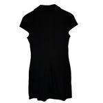 AFRM Rennia Rib Button Front Mini Dress Black Size M Photo 4
