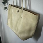 Tory Burch  | NWOT Metallic Perry Leather Tote Golden Large Purse Shoulder Bag Photo 2