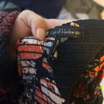 House Of Harlow 1960 Floral Tie Front Romper Blue Size M Photo 3