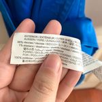 ZARA  Satin Belted Wrap Style Mini Dress in Blue Photo 9