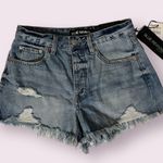 Blue Revival Organic Cotton Denim Shorts Size 26 Photo 0