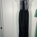 DIARRABLU Women’s Black Sleeveless Halter Top Pantsuit Size Medium EUC Photo 3