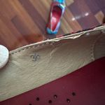 Obiono Handpainted Colorful Women's Shoes Butterfly Floral Indie Chunky Retro 38 Red Size 7.5 Photo 10