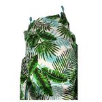 BCBG Cover Up Womens Small Medium Green Tropical Beach Cruise Hawaiian Swim Photo 7