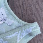 Pacsun L.A Hearts Sweater Corset Style Top Green Photo 3