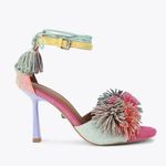 Kurt Geiger  London Pom Pom Tie Ankle Heel Photo 0