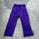 Vintage Objects Gold Silk Tracksuit Purple Medium Photo 7