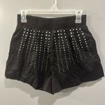 TCEC  Black Rhinestone Studded Shorts Photo 1