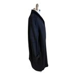 Marimekko “Mollis” Mohair Wool Blend Sack Coat Black L 12/14 Size L Photo 3