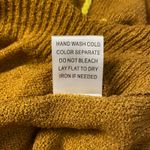 Gilli Ribbed Embroidered Jadore Crewneck Sweater Womens Size S Brown Photo 6