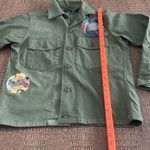 ATELIER & REPAIRS GREEN 100% COTTON FATIGUE JACKET SIZE MEDIUM Photo 3
