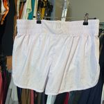 NWOT free people trail angel shorts in light purple color Size M Photo 4