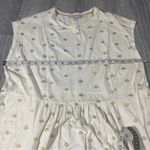 Boden White Dress with Gold Accents; 12 Regular Women’s Photo 7