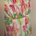 Lilly Pulitzer Vintage Size 4 Gweneth Dress Strapless Seashell / Clam Digger Photo 1