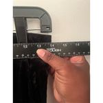 Torrid  0 Black Ankle Crush‎ Velvet Leggings with Pockets Size Large 12 Photo 5