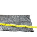 Scanlan & Theodore Lamb Leather Tie Waist Belt Metallic Black Futuristic Chic Photo 3