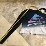 🆕 Chevy Corvette retro graphic ombré shirt Size XS Photo 5