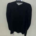 Black Statement Puff long Sleeve Sweater Grace + Karma. Size 3X Photo 7