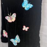 Johnny Was Size XS Luciana Velvet Silk-Blend Wide Leg Butterfly Pant NWT $365 Photo 5