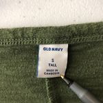 Old Navy  T Shirt Shift Dress Slub Knit Cotton Blend Olive Green S Tall Photo 2