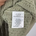 TRUTH BY REPUBLIC sz M Green Knit Polo Shirt Short Sleeve Preppy Minimalist Photo 4