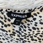 EXPRESS Women’s Animal Print in BROWN & BLACK Square Neck Cami size Medium Photo 8