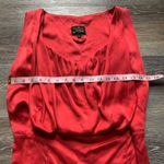 Vivienne Westwood NWT  Anglomania Red Silk Slouchy Tank Top EU 40 Photo 8