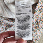 VERO MODA NWT Womens Small Lykke Floral 2 Layer Short Skirt Smocked 100% Cotton Photo 11