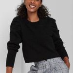 Wild Fable Puff Sleeve Knit Sweater Photo 1