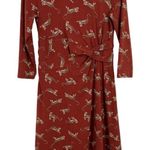 Lands end cat dress small Red Photo 0
