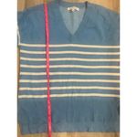 Workshop Republic Clothing Sz Sm Striped V-Neck Pullover Sweater Photo 5