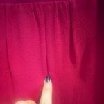 Anthropologie Moulinette Soeurs Sleeveless Magenta Ruffle Mini Dress Size 6 Silk Photo 5