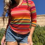 Chico's ✨Chico’s rainbow Top  Photo 1