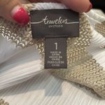 Chico's  Travelers Collection Mesh Open Front Cardigan Jacket Size 1‎ Small Photo 4