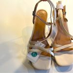 A New Day Women's Irene Tan and Cream Strappy Heeled Sandals size 9.5 Photo 7