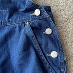 Disney Vtg 90s Winnie The Pooh Denim Shortalls Overall - Women's Sz 26W/… Photo 4