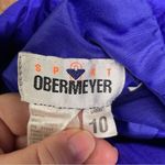 Obermeyer Vintage 90s‎  Bright On Purple Snowboard Ski Snow Pants Size 10 Photo 4