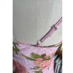 Betsey Johnson x Urban Outfitters Tori 90s Floral Pink Midi Dress Size Small Photo 6
