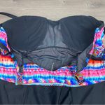 Torrid  Black&Multi Color One Piece Swimsuit Sz.3 Photo 10
