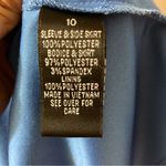 VTG Y2K ballerinacore Blue lace AGB DRESS with belt 10 Photo 6