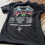 Metallica concert tshirt Black Size L Photo 1