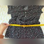 J.Jill Side Slit Waist Tie Ditsy Floral Jumpsuit Size S Photo 8