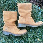 BORN Brown Leather Suede Mid Photo 1