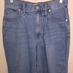 Madewell  Baggy Tapper Leg Denim Jeans Size 27 Photo 3