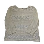 Hinge  Women’s Size Small Embroidered Sheer See Through Shirt Top Blouse #13-29 Photo 4