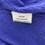 Eileen Fisher Cropped Open Front Cardigan Sweater Purple Size US Large Photo 7