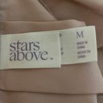 Stars Above  Nightwear Pajamas Sleep Solid Pink Short Sleeve Button Up Shirt Sz M Photo 2