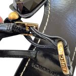 Tory Burch  Jeweled T-Strap Thong Sandal Black Size 7.5 Photo 6