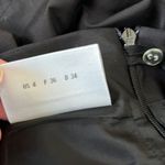 Akris Punto Women’s  black cotton cutout hem pencil midi skirt size 4 Photo 6