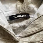 PLEASE WASH YOUR HANDS HOODIE IN GREY CRYSTAL WASH Photo 9